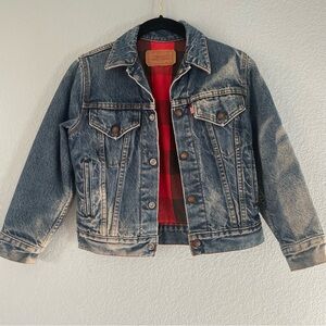 Vintage Levi’s Flannel Lined Denim Trucker Jacket